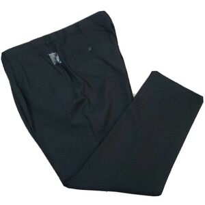 KS Signature by KingSize Men's Big & Tall Plain Front Tuxedo Pants 54×38 NWOT.